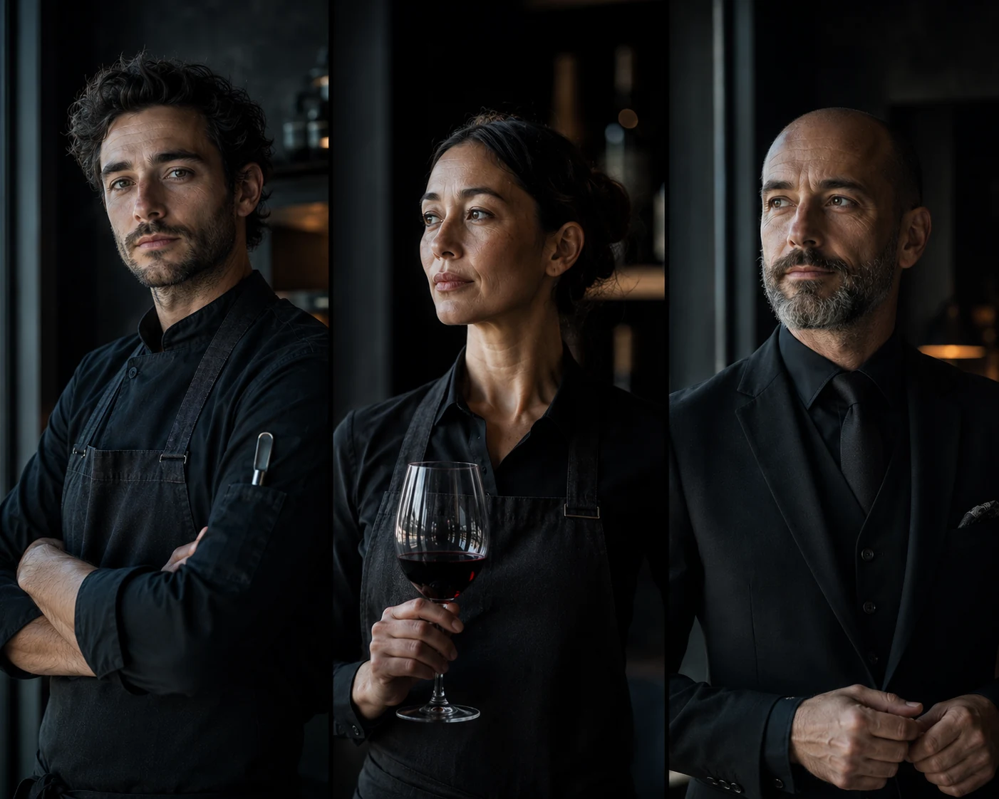 L'équipe du restaurant