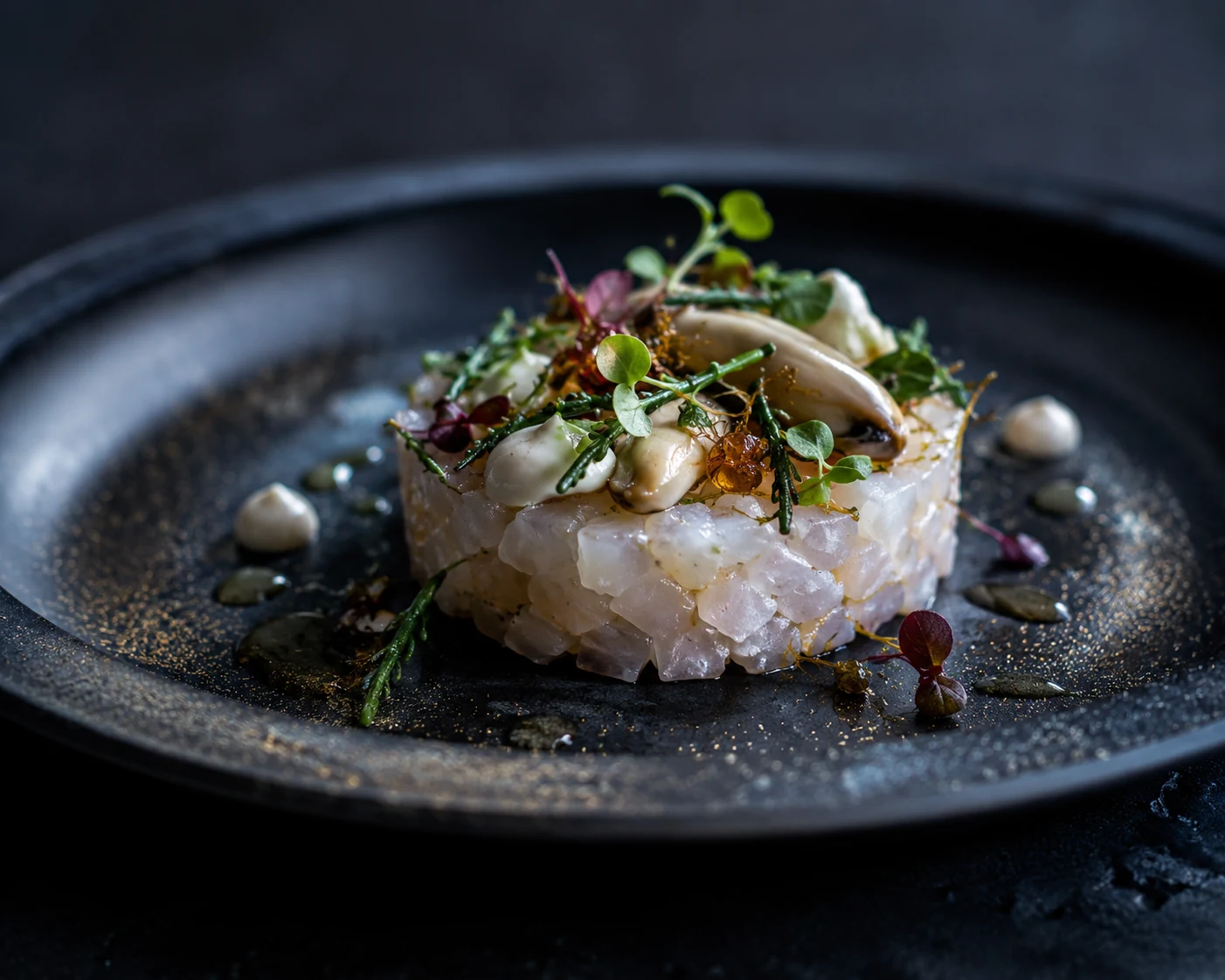 Tartare de lieu jaune